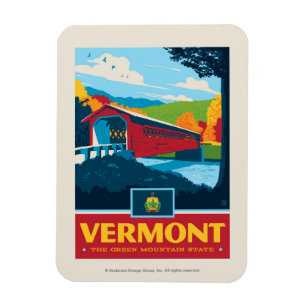 State Pride   Vermont Magnet