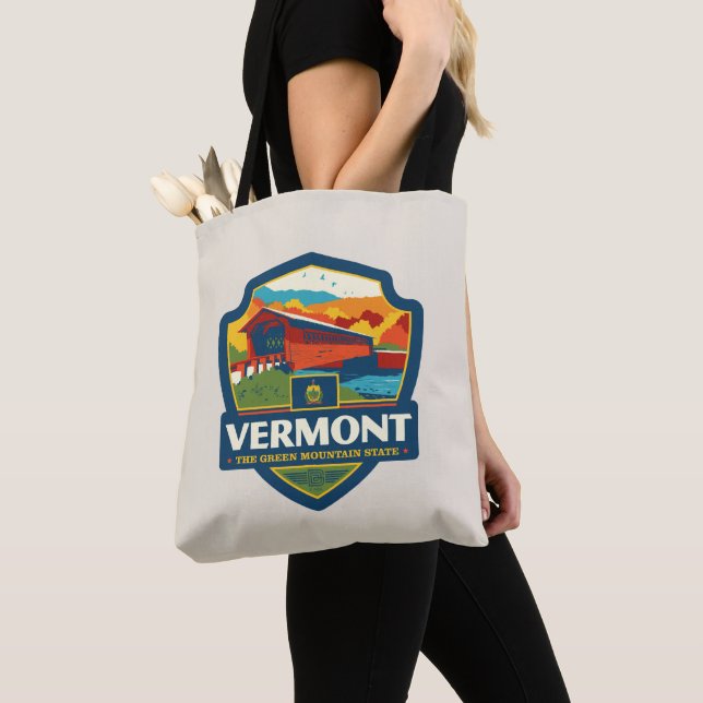 State Pride | Vermont Tote Bag (Close Up)