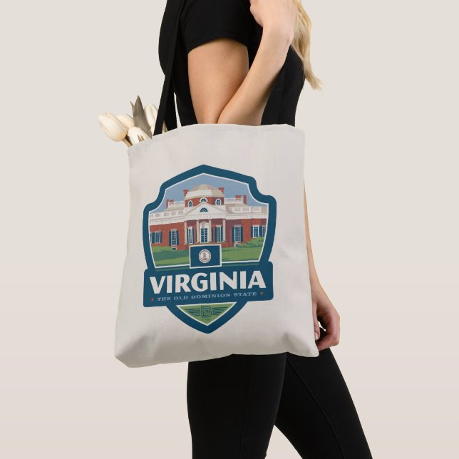 State Pride | Virginia Tote Bag (Close Up)