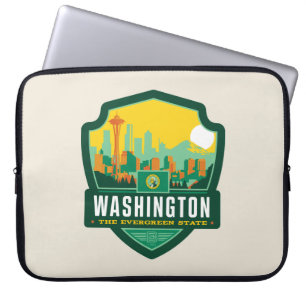 State Pride   Washington Laptop Sleeve