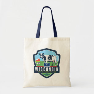 State Pride   Wisconsin 2 Tote Bag
