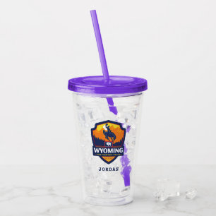 State Pride   Wyoming Acrylic Tumbler