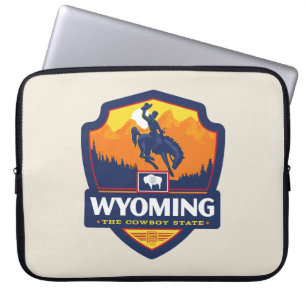 State Pride Wyoming Laptop Sleeve