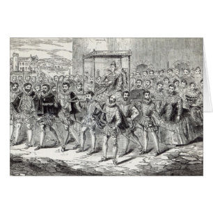 State progress of Queen Elizabeth