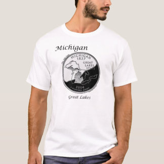 State Quarter - Michigan T-Shirt
