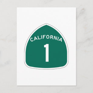 State Route 1, California, USA Postcard