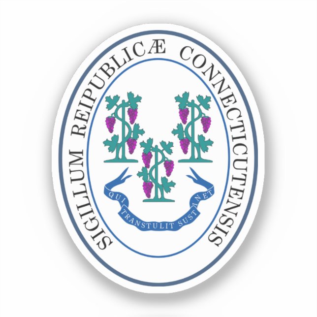 State seal of Connecticut, USA (Front)