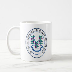 State seal of Connecticut, USA Coffee Mug