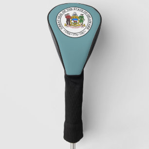 State Seal of Delaware Golf Head Cover