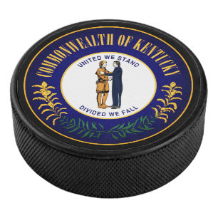 State Seal of Kentucky Hockey Puck