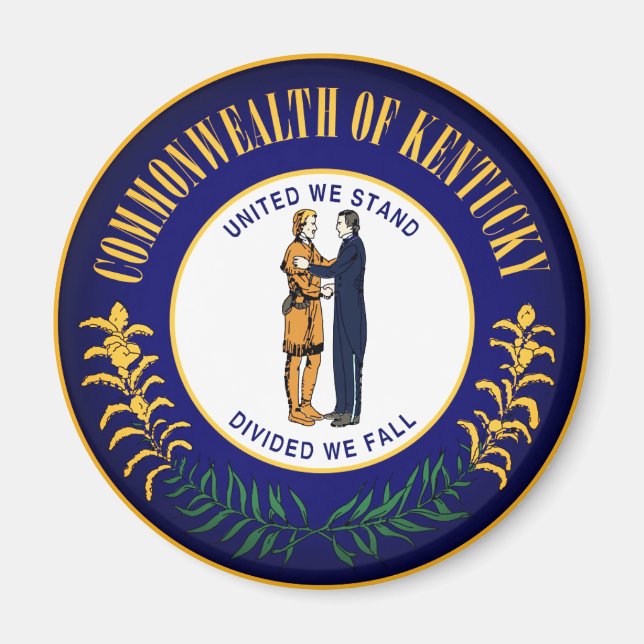 State Seal of Kentucky Magnet (Front)