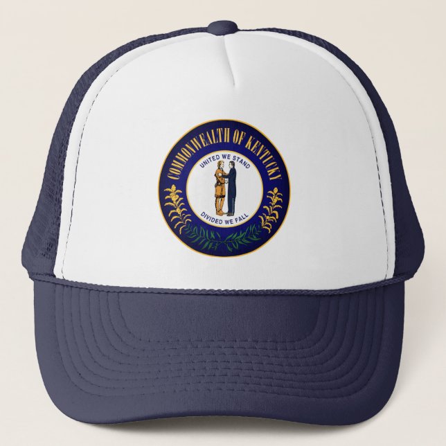 State Seal of Kentucky Trucker Hat (Front)