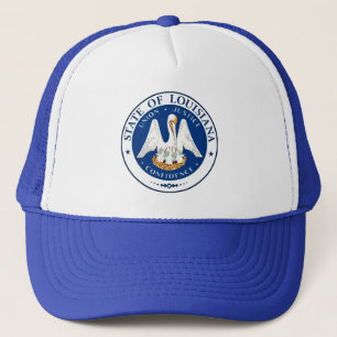 State Seal of Louisiana Trucker Hat
