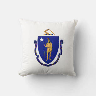 State Seal of Massachusetts Cushion