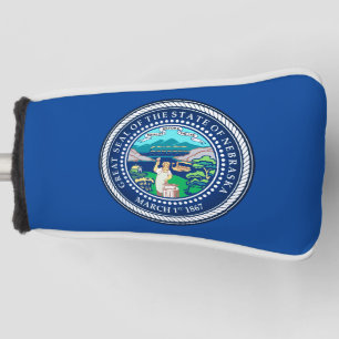 State Seal of Nebraska Golf Head Cover