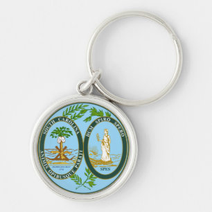 State Seal of South Carolina Keychain