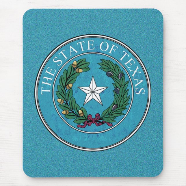 STATE SEAL OF TEXAS MOUSE MAT (Front)