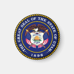 State Seal of Utah Magnet