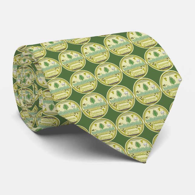 State Seal of Vermont Tie (Rolled)