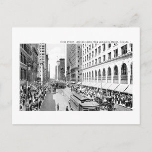State Street, Chicago, Illinois Postcard