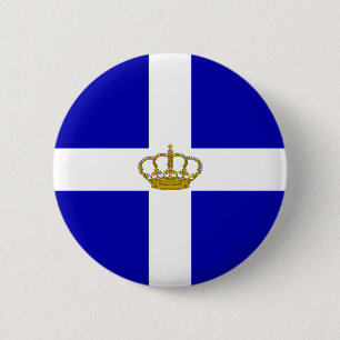 State the Kingdom Greece, Greece 6 Cm Round Badge