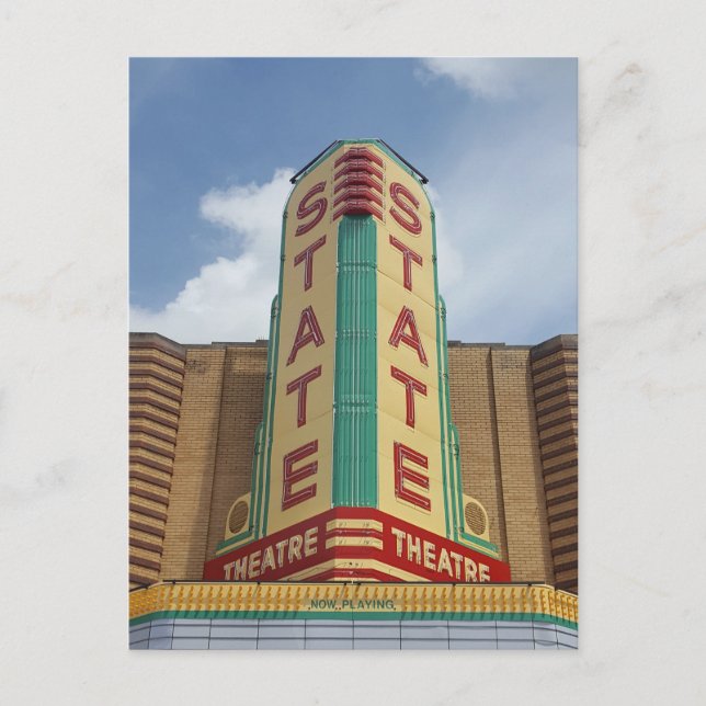 State Theatre - Ann Arbor MI Postcard (Front)