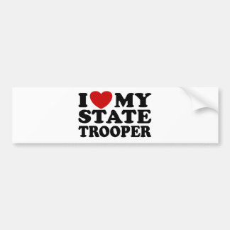 State Trooper Bumper Sticker