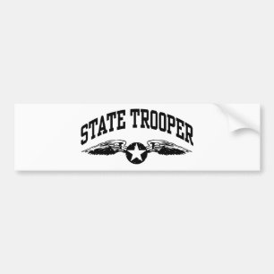 State Trooper Bumper Sticker