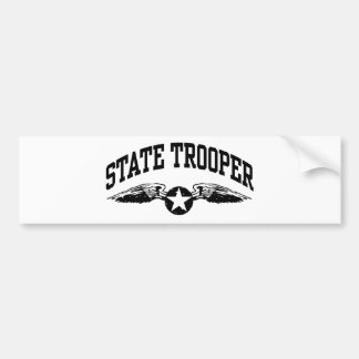 State Trooper Bumper Sticker