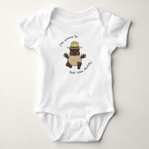 State trooper daddy baby bodysuit