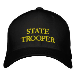 STATE TROOPER EMBROIDERED HAT