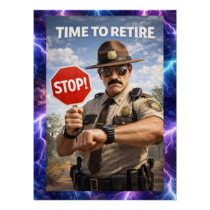 State trooper to retire law-enforcement poster