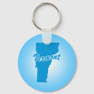 State Vermont Keychain