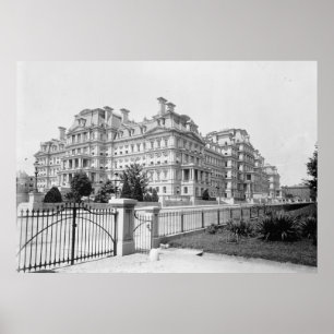 State, War & Navy Building Poster