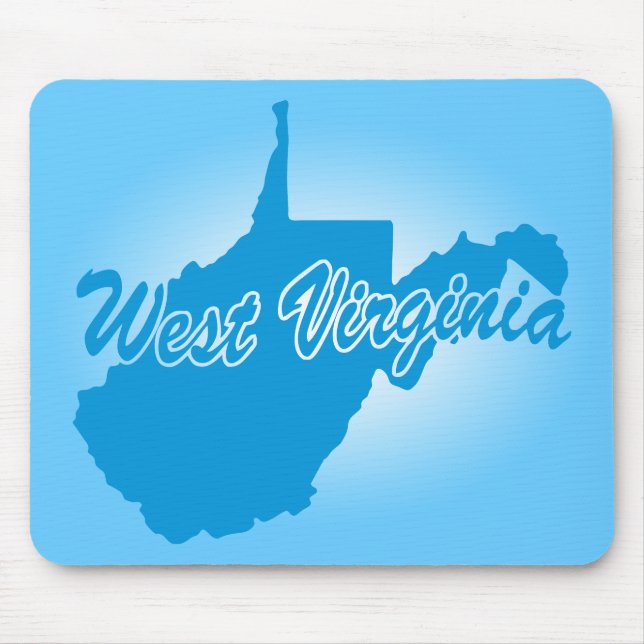 State West Virginia Mouse Mat (Front)