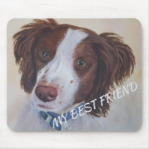 STATELY AUBURN SETTER MIX MOUSE MAT