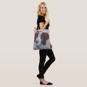 STATELY AUBURN SETTER MIX TOTE BAG