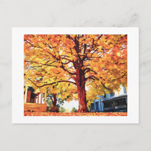 STATELY TREE ON HIGH STREET card