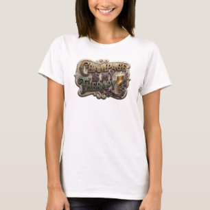 Statement Colourful CHAMPAGNE IS MY THERAPY v2 T-Shirt