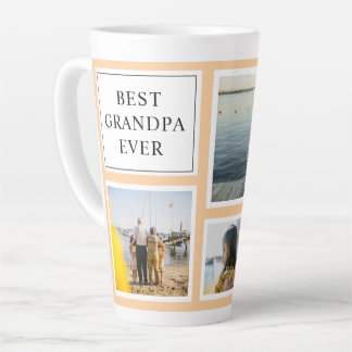 Statement Frame Best Grandpa Ever Latte Mug