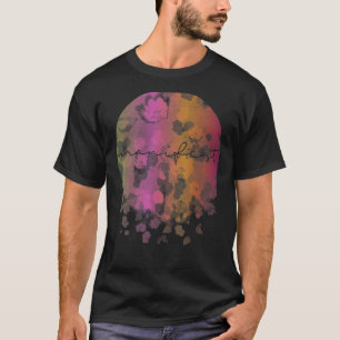 Statement Manifest Tee Artsy High Vibes Abstract F