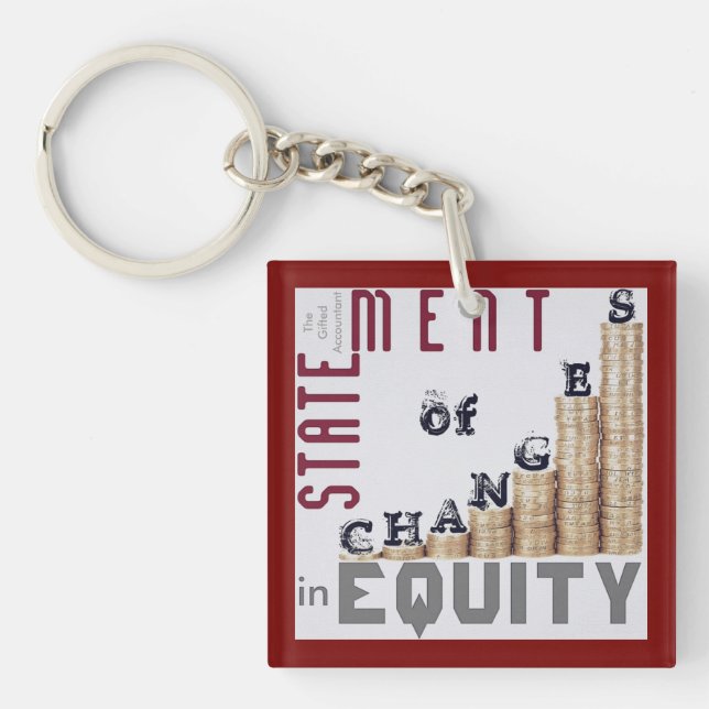 "Statement Of Changes In Equity" Key Ring (Front)