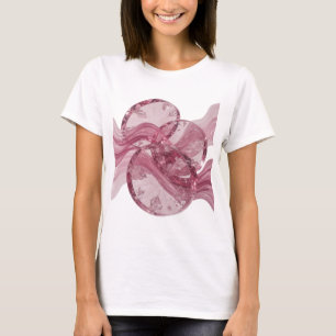 Statement Silver ABSTRACT ART Artistic Motif T-Shirt