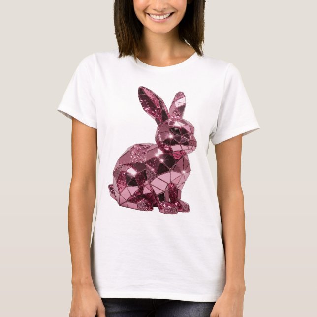 Statement Silver ABSTRACT ART Modern Design v2 T-Shirt (Front)
