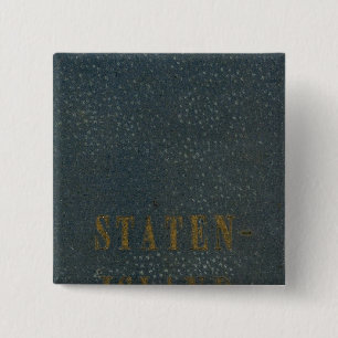 Staten Island 15 Cm Square Badge