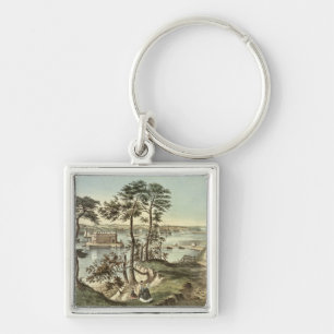 Staten Island and the Narrows from Fort Hamilton Key Ring