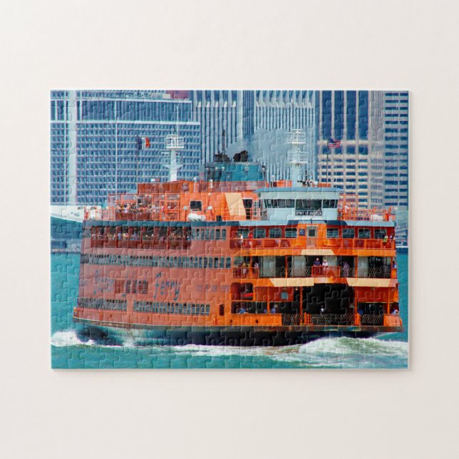 Staten Island Ferry. Jigsaw Puzzle (Horizontal)