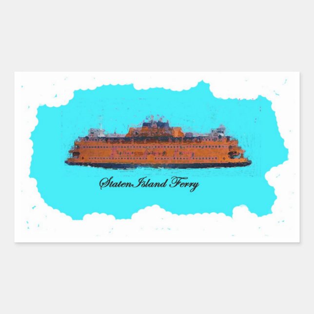 Staten Island Ferry Sticker (Front)