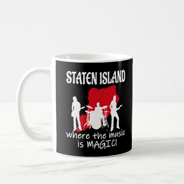 Staten Island Music Mug (Left)