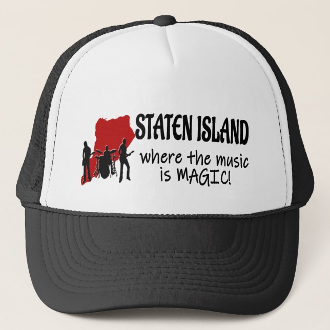 Staten Island Music Trucker Hat (Front)